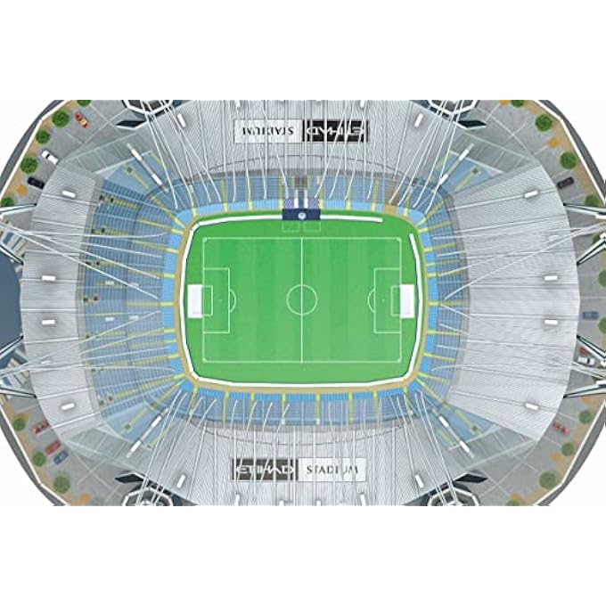 PAUL LAMOND MANCHESTER CITY 3D PUZZLE ETIHAD STADIUM (139 PIECES) - Image 3